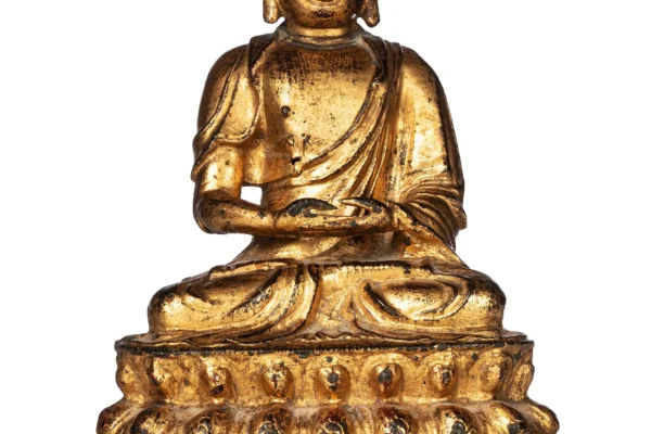 Sculptures bouddhiques en pierre ou bronze
